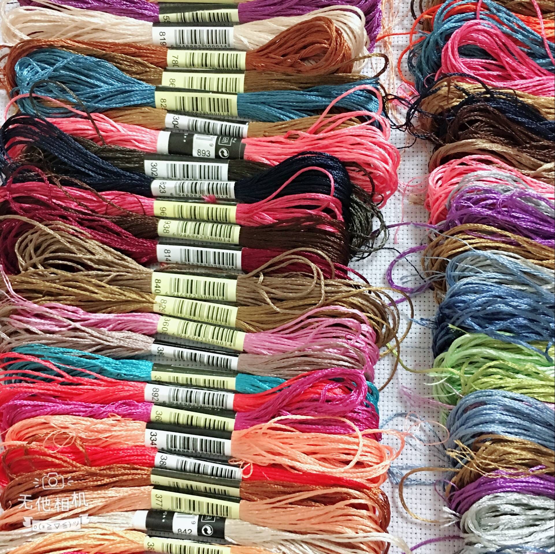 10/20/ 40/50 silk embroidery100% silk thread Spiraea embroide silk thread small sticks of hand embroidery cross stitch