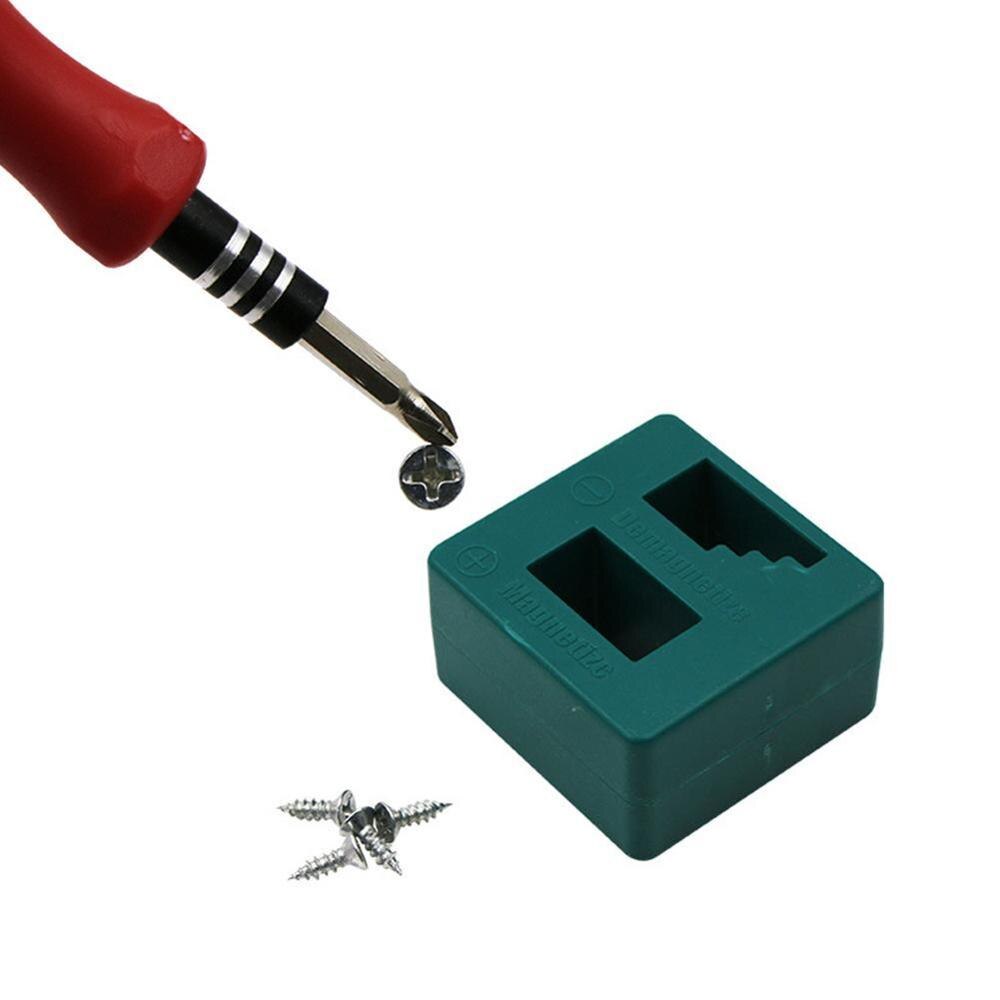 Powerful screwdriver plus magnetic device Dual-use degausser Mini Screw batch Fast magnetizer Demagnetizer