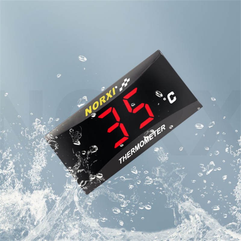 Thermomètre de moto, température de l'eau, mini-mètre pour XPrévention 250 300 NMAX CB 400 CB500X, capteur, jauges de thermomètre