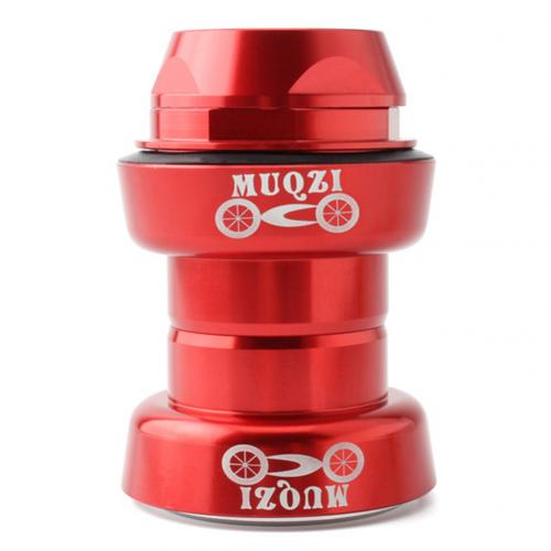 22.2/1Inch Mtb Mountain Road Bike Headset Bearing Verzegelde Top Cap Cover Fietsen Fiets Threadless Lager Headset Accessoires: Rood