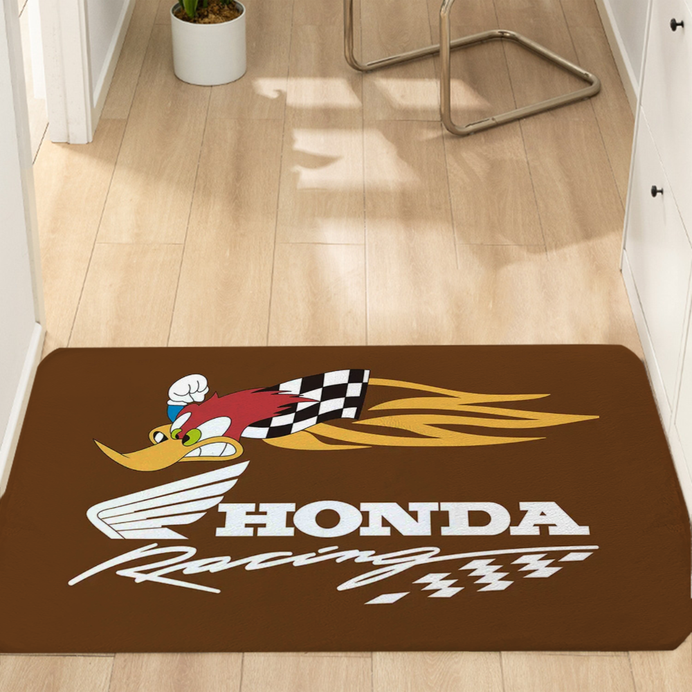 Tapis mignon pour tapis de cuisine tapis de sol Hondas tapis de moto à ailes noires dans la chambre tapis choses personnalisées pour la maison tapis: 50x160cm / YELLOW