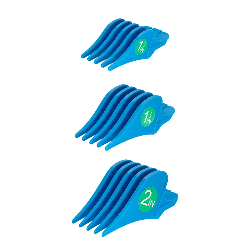 Pettine a limite grande 32mm 38mm 51mm per protezioni per tagliacapelli Wahl Barbiere Guida al taglio Pettini Accessorio per tosatrici elettriche Y0504: nero