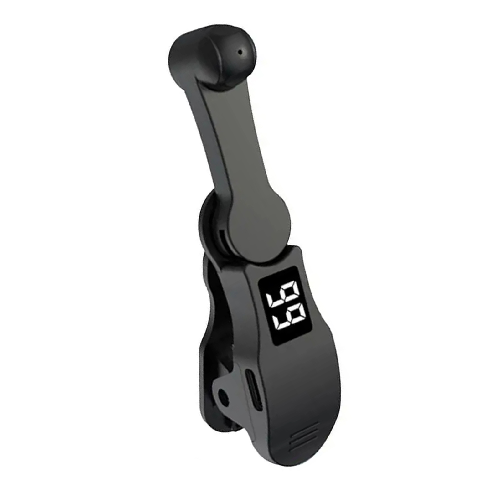 Clic automatico dello schermo per app per telefono, mini clic simulato del dito sul telefono, clip-on, video live, liker, gioco, schermo touch, dispositivo: Nero