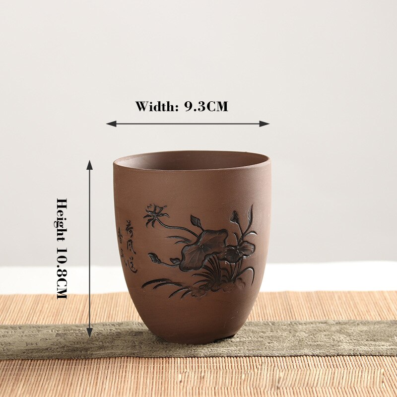 Håndlavet indendørs plante bonsai saftige keramiske potter kinesisk vase terra cotta potter keramik blomsterpotter dekorative potteblomster: 07