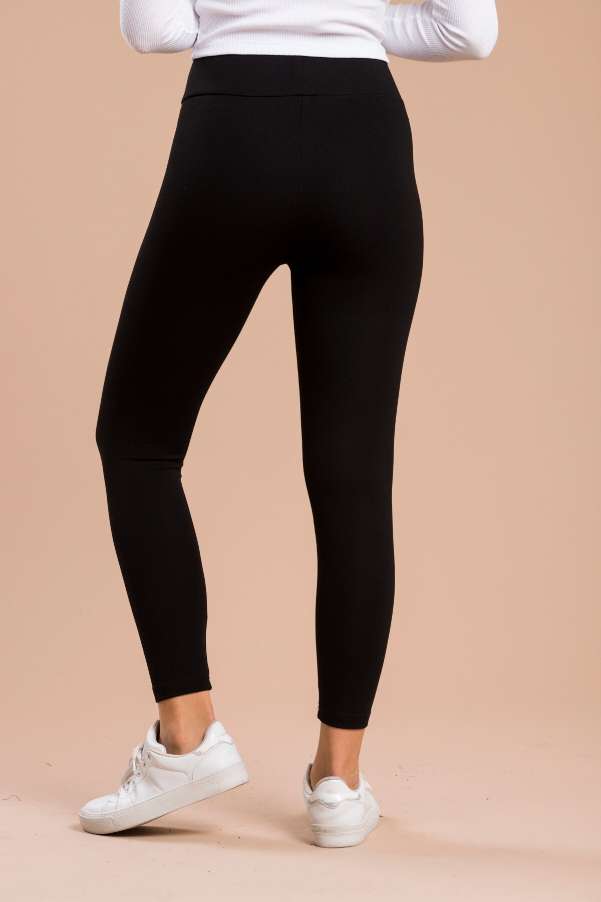 Mallas gruesas de cintura alta, Leggings
