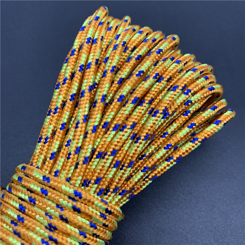 Corde de Parachute 10 mètres/lot, 3mm, Lan, pour Type Mil Spec, équipement de survie, Camping, escalade, masque, bricolage: 20