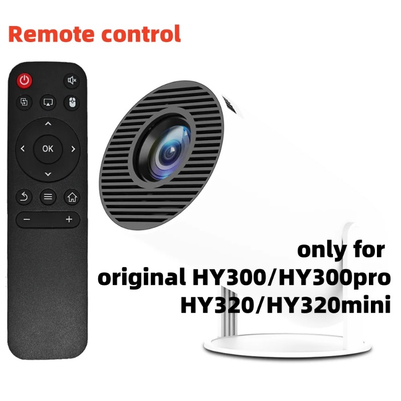 Projector Afstandsbediening Vervanging IR Draadloos Voor Originele HY300 HY300PRO HY320 HY320Mini