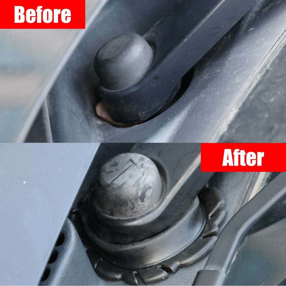 Auto Ruitenwisser Gat Beschermhoes Universele Auto Vrachtwagen Ruitenwisser Gat Anti Stof Anti Blokkeren Siliconen Beschermhoes