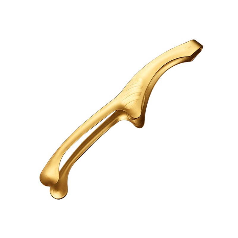 Edelstahl Goldene Lebensmittel Zange Japanischen Grill Koreanische Grill Zange Bbq Steak Zange Küche Spielereien: golden S