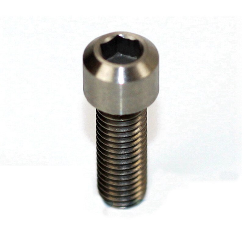 5g/Ud. Perno ultraligero de titanio Ti M7 20 M7 * 20 M7x20 tornillo ligero para tubo de cabeza Birdy para tornillo para manillar Brompton