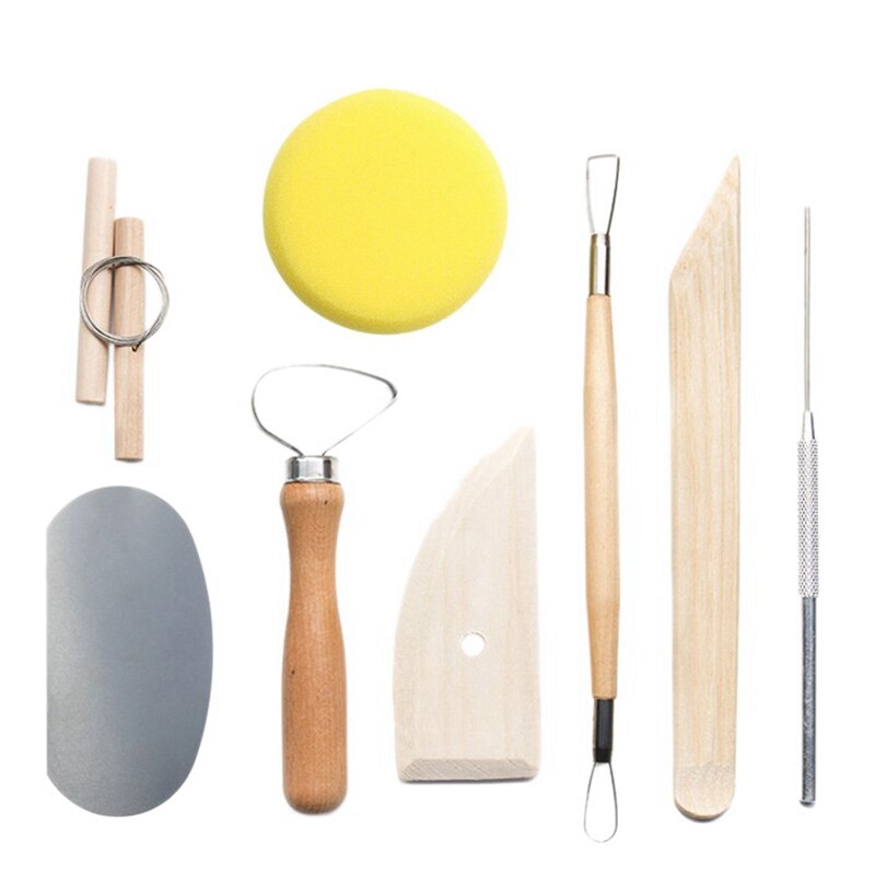 HDGSAFD 10 stuks kleigereedschap, kleiaccessoires