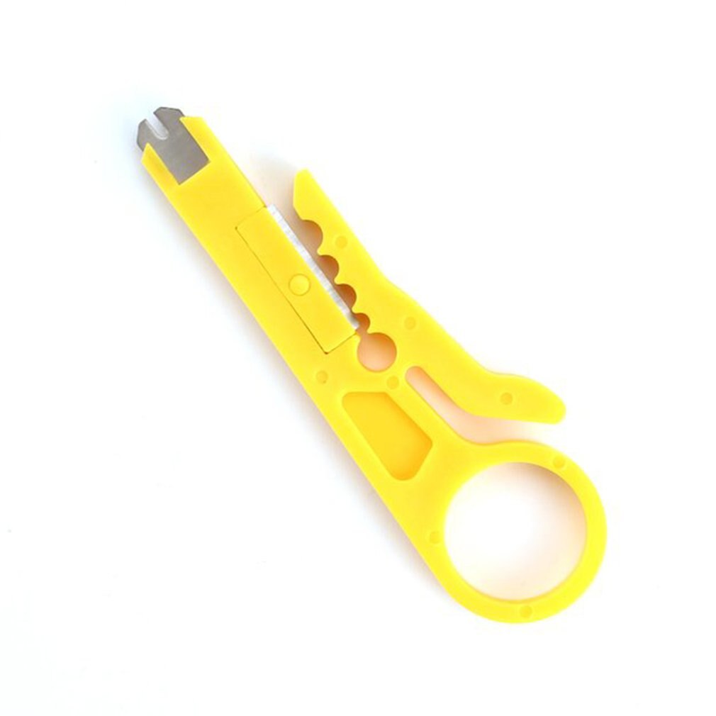 Netzwerk Ethernet LAN Bausatz 4 in 1 Kabel Tester + Crimpen Zange Crimper + Draht Stripper + 10x Rj45 Katze5 Katze5e Stecker Stecker Netw