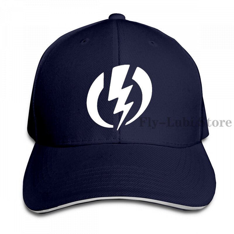 Electric Electrician Symbol 2 Baseball cap men women Trucker Hats adjustable cap: 1-Navy