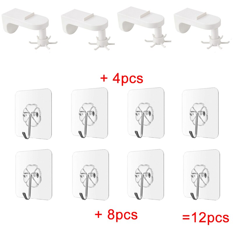 Køkkenarrangør og opbevaring opvaskeafløb bestikvask arrangør køkkenstativ organisation køkkentilbehør opbevaringsstativ 360: Rektangel-hvid -4 stk