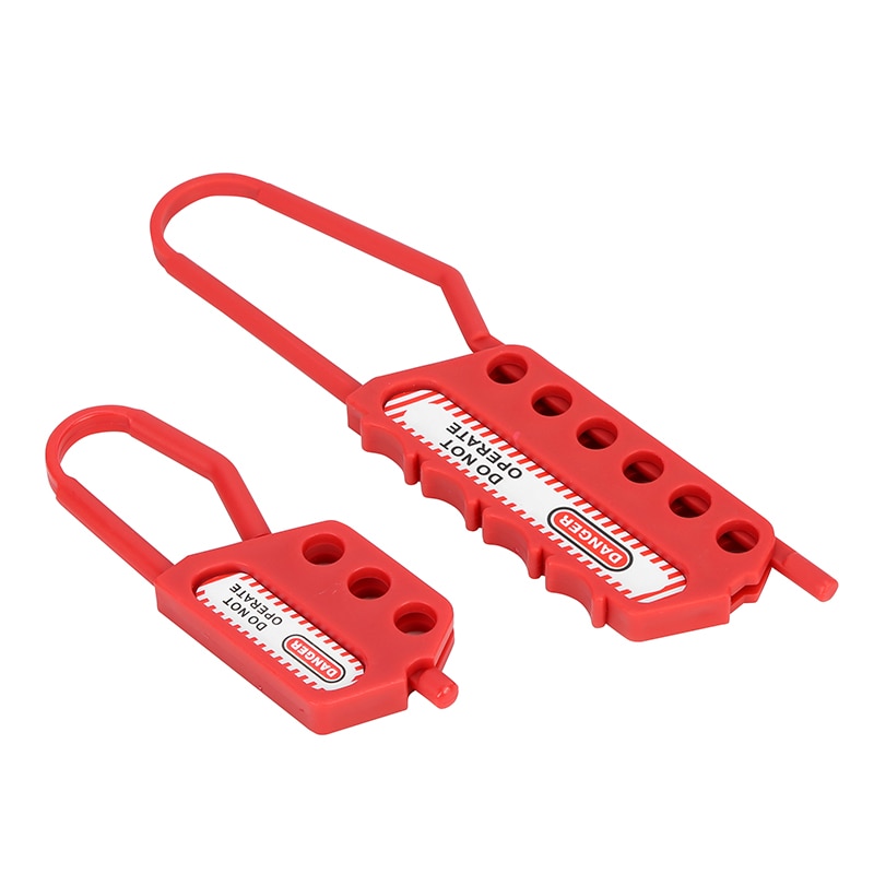 Lockey billig isolering pp stål aluminium säkerhet nylon hasp lockout tagout loto energi isolering lås