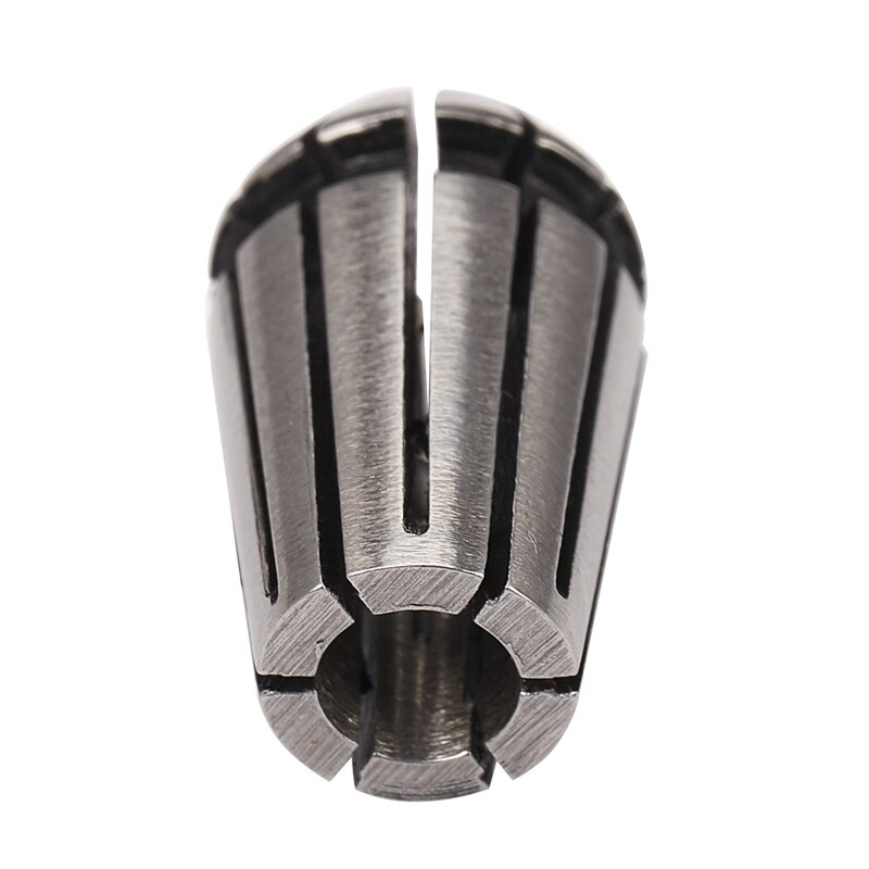 7Pcs 1-7Mm ER11 Collet Chuck Tool Bits Holder Spring Collet With 10Pcs Pcb Milling Cutter 1Mm Fish Tail Milling Cutter