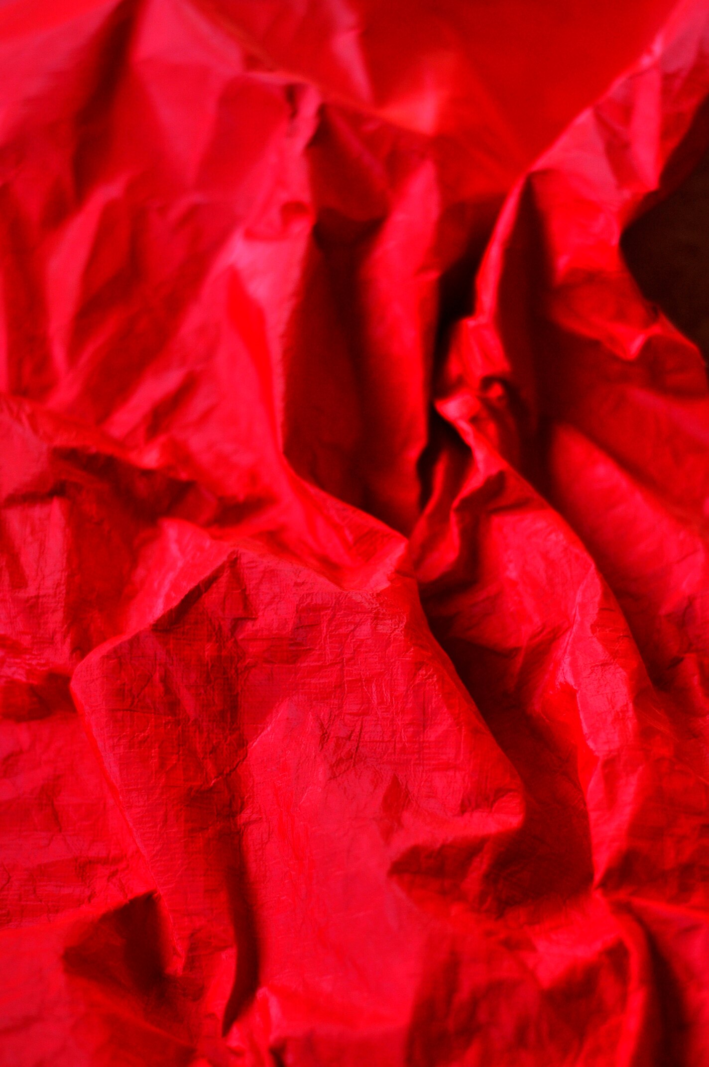 Rivefast blank rød vaskbar papirklud 145cm bredde teknologisk importeret stof  ss010