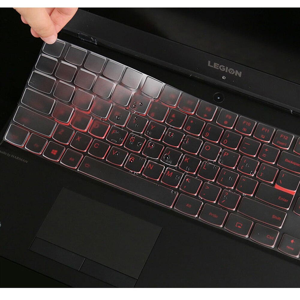 keyboard covers for Lenovo Legion 5 15ARH05 R7000 Y7000 15.6 inch clear silicone anti dust TPU Protector cover  