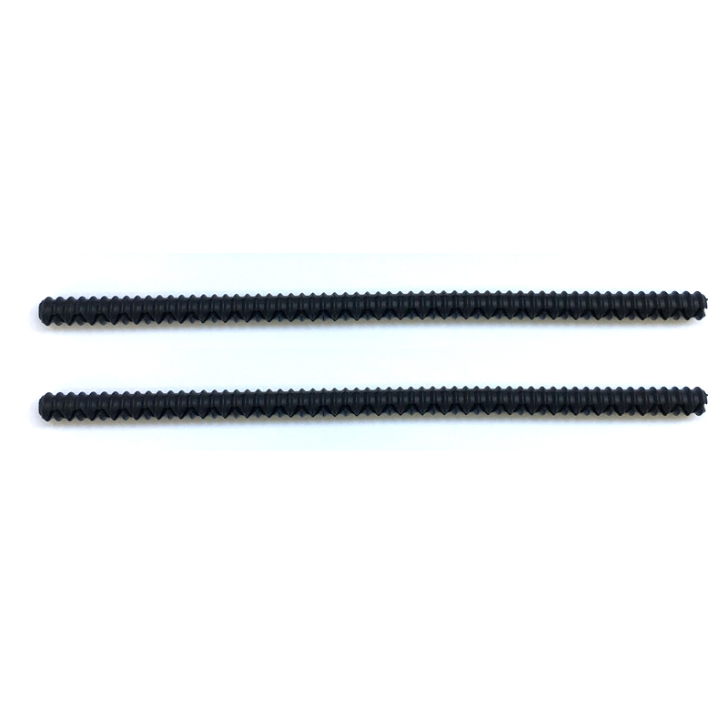 2Pcs Silicone Oven Rack Guards Kitchen Oven Shelf Rack Edge Liner Cover High Temperature Protection Oven Rack Shield: black