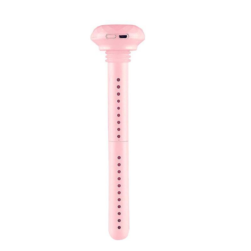 Mini umidificatore ad ultrasuoni USB lampada a LED USB diffusore di olio essenziale purificatore per auto Aroma anione nebulizzatore con luce romantica: pink