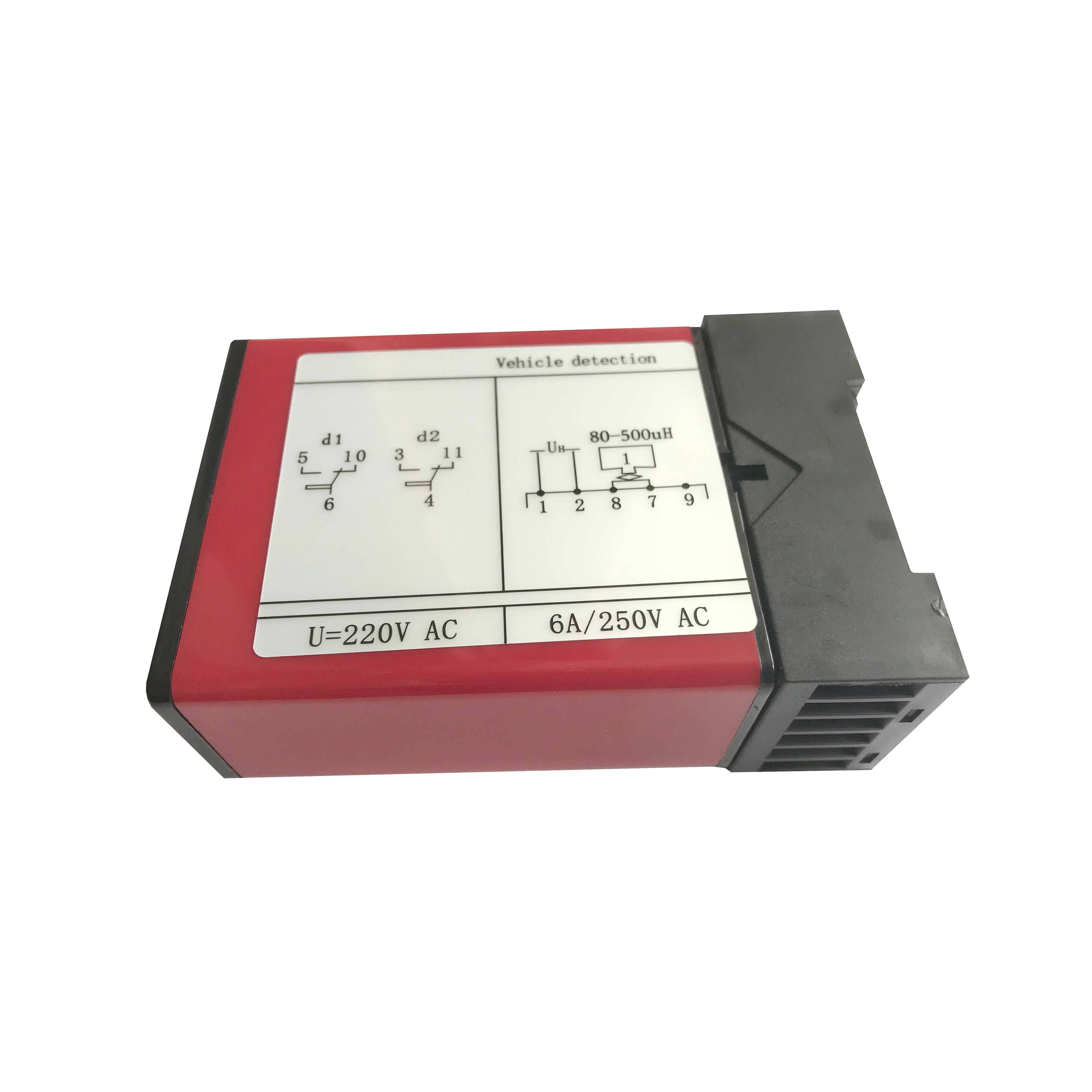 Détecteur de boucle de véhicule inductif, 220V, 1 canal, pour porte, dispositif de véhicule