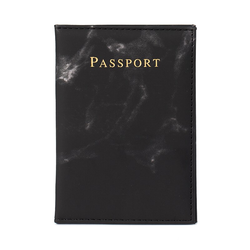 Marble Passport Cover Travel Women PU Leather Travel Cover on The Passport Custom Cover Passport