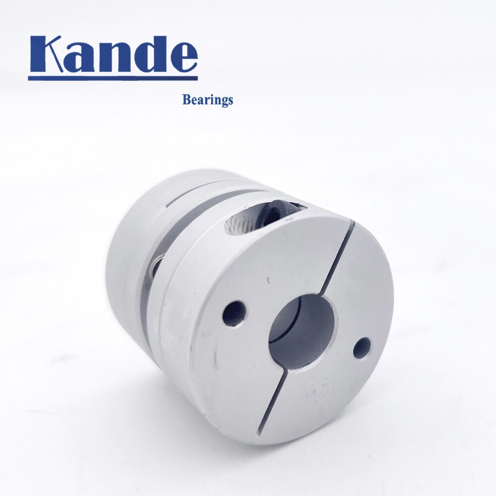 Aluminiumlegering  d20 l 20 enkel membrankoppling elastisk led  d20mm l20mm kulskruv steg servomotor kodare dator fa delar