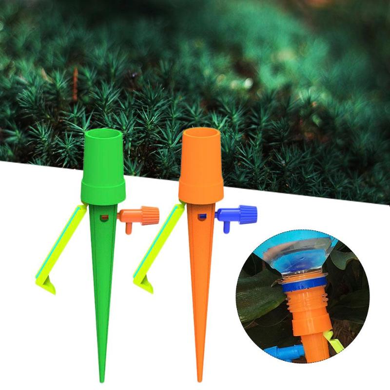 Sistema de riego por goteo automático, riego con punta de riego automático para plantas y flores de interior, riego por goteo en botella para el hogar