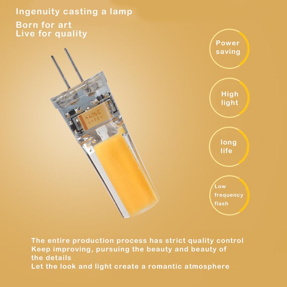 G4 3W COB LED Light Corn Bulb AC12V Lamp Bulb Instead of Halogen Lights