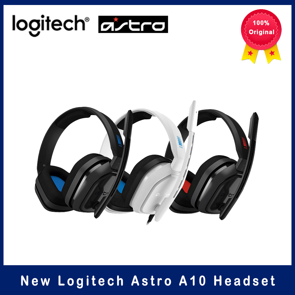 Logitech Astro A10 Bedrade Originele Koptelefoon, 7.1 Kanaals Noise Cancelling Met Mic Voor PS4, xbox One En Pc Gaming