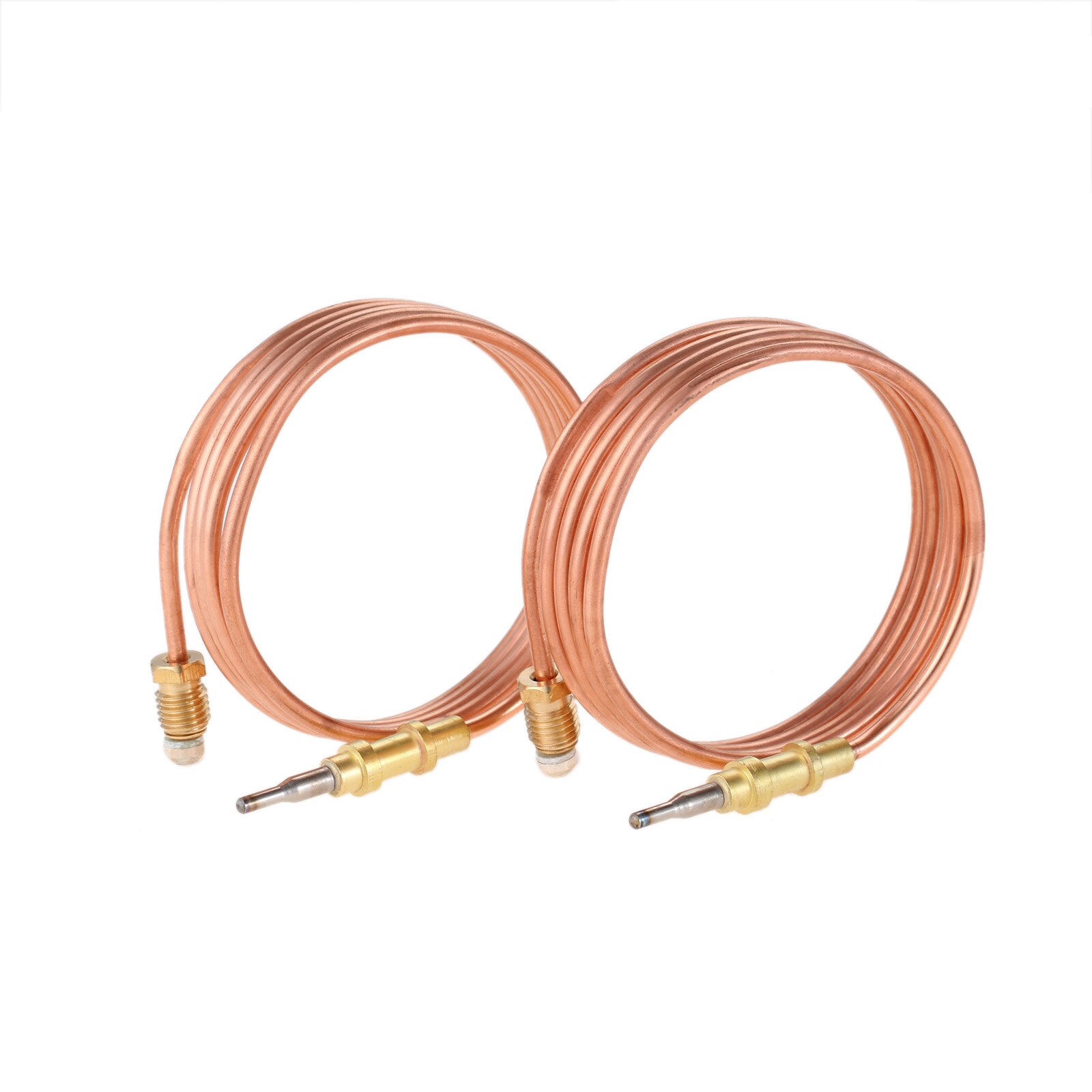 2pcs 39.5" Gas Heater Thermocouple 098514-01 Solid Copper Replacement for Desa LP Vent Free Wall Heater Comfort Fireplace Grill