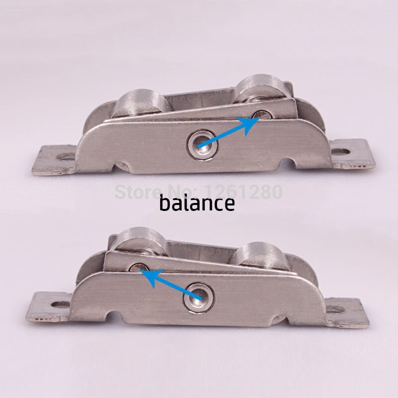 flat wheel window roller sliding door plastic steel window pulley Aluminum alloy doors and windows wheel muted roller hardware