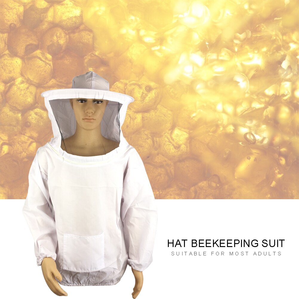 Pro anti-bijen imker pak imkerkleding beschermende kleding met bijen imkerjas met hoed