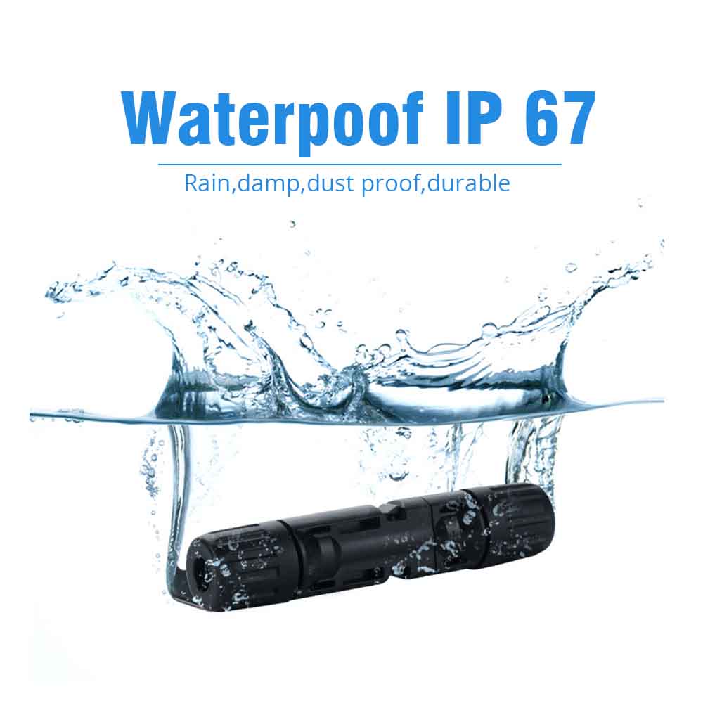 2m cable and MC 4 standard extension cable to connect your solar panel solar system for home system