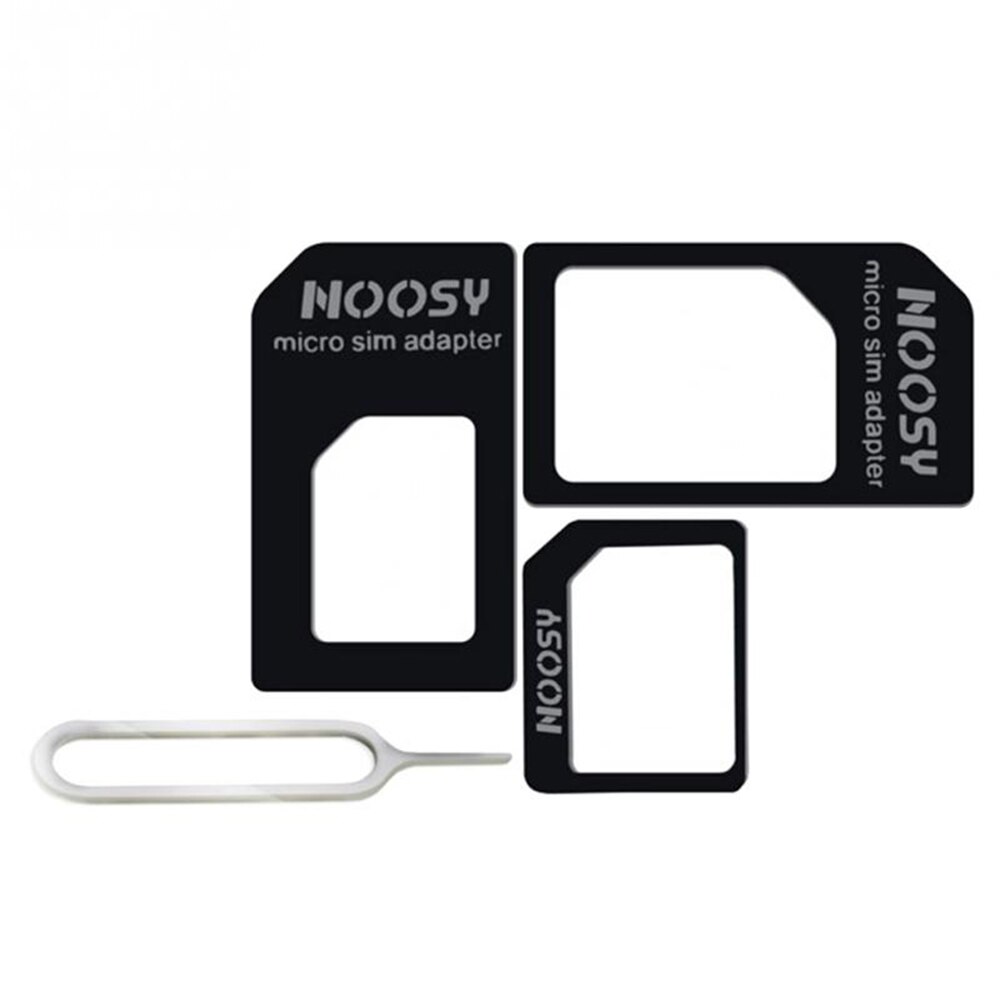 10 unids/lote 4 en 1 Nano tarjeta SIM Micro SIM adaptadores de tarjeta estándar de SIM Adaptador expulsar Pin para iphone 4 4S 5 5 S 6S todos los teléfonos