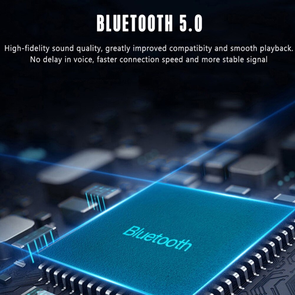 A7S/E7S Bluetooth 5.0 Telefoon Accessoires Draadloze Oortelefoon IPX7 Waterdichte 9D Stereo Sport In-Ear Oordopjes Voor telefoon