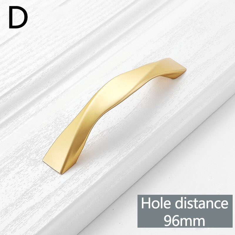 Zwarte Kast Handvatten Kast Deurknop Pulls Voor Thuis Keuken Meubels Kast Lade Hardware Accessoires: D