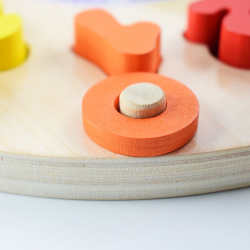 Førskole babylegetøj tidlig uddannelse læremidler matematik legetøj børn børn træ digitalt ur tæller geometrisk form matchende