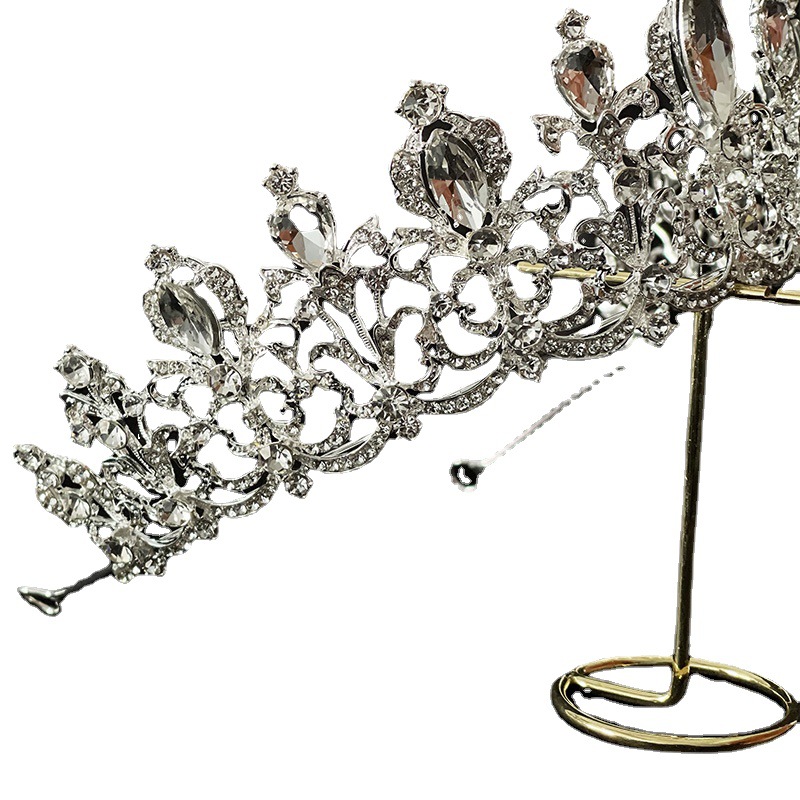 Jeweled Crowns Beautiful Headpiece Wedding Crown Wedding Tiaras Hair Accessories for Prom Birthday Costume Party LL@17