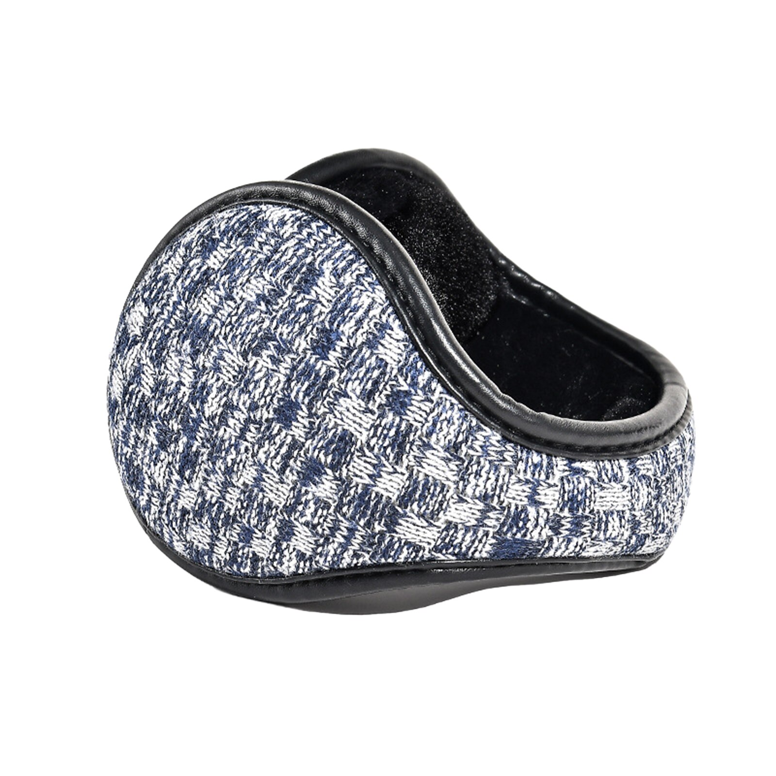 Calentadores de orejas para hombre y mujer, orejeras cálidas de lana plegables a prueba de viento para ciclismo, correr, esquiar, Invierno: Marrón