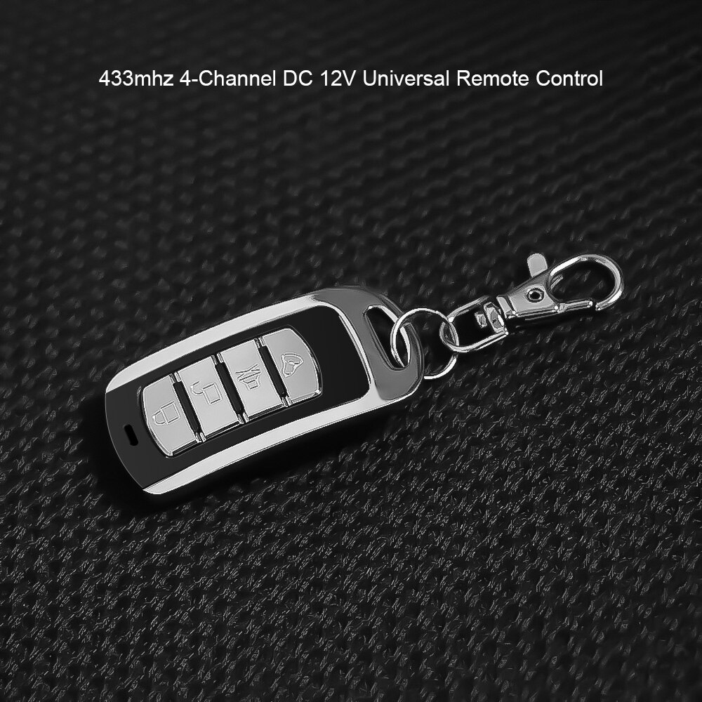 433mhz Remote Control Key garage door copy controller Electric 433.92mhz Universal Gate Garage Door Remote Control Car Keychain