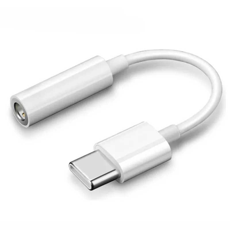 Usb type c  to 3.5mm jack aux-adapter hann-til-hunn lydkabel kabeladapter usb type c til mini jack 3.5 -kabel aux for øretelefoner