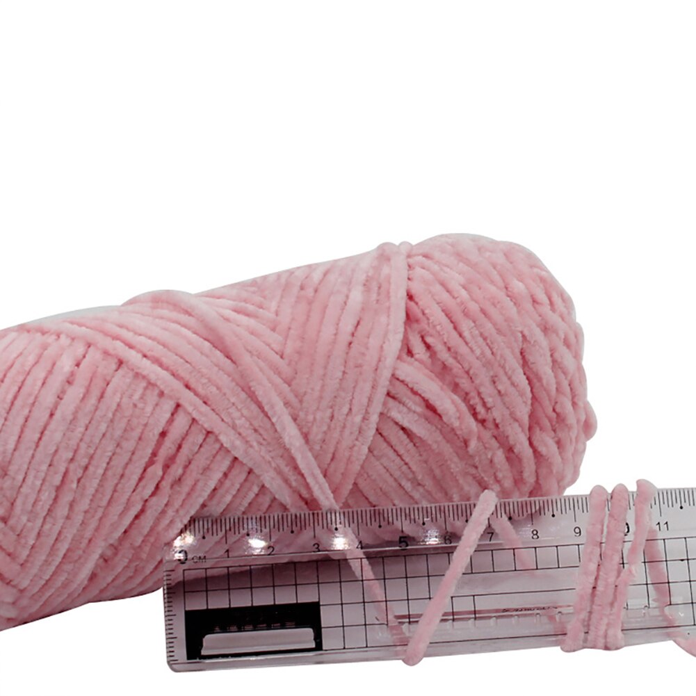 100g Chenille doux bébé tricot Crochet péritel chapeau laine fil photographie accessoire