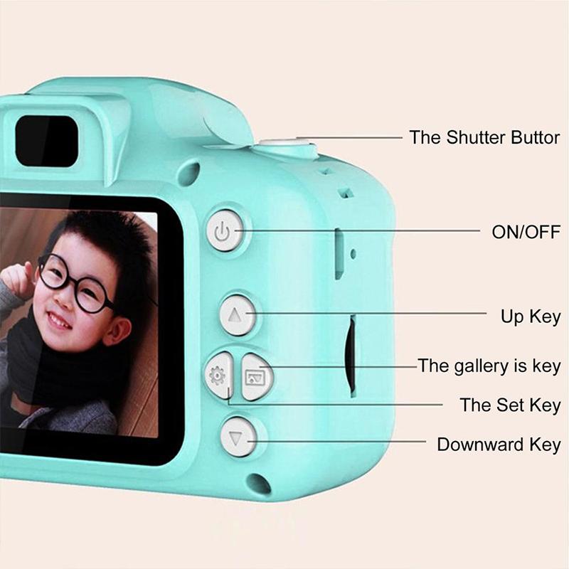 Mini Hd Camera Toy Small Slr Portable Children Digital Camera Educational Toy