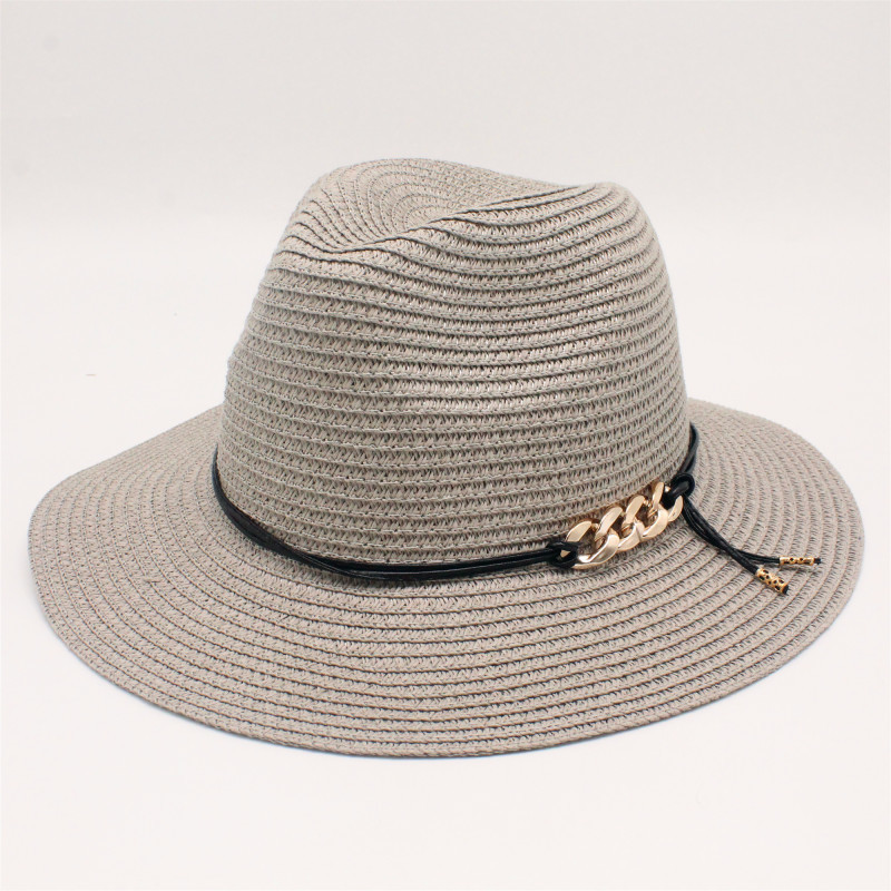 Naiset luonnollinen leveä lieri burr raffia olkihatut hapsut naiset tavallinen suuri ranta kesä aurinkolakit iso olkihattu chapeau