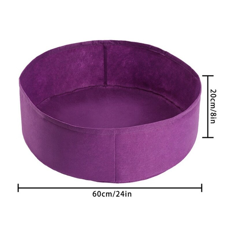 Raised Fabric Bed Garden Planting Flower Planter Elevated Vegetable Box Grow Bag