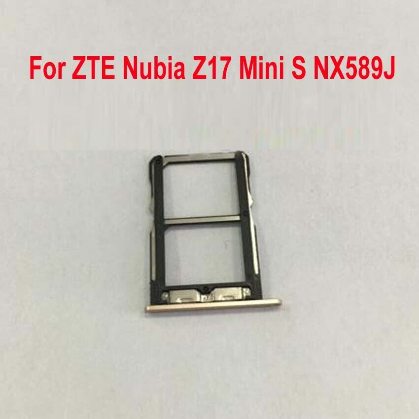 Original Beste Sim Karte Leser Slot Tablett Hafen Halfter Für ZTE Nubia Z17 Mini S Z17MiniS NX589J Telefon biegen Kabel Ersatz