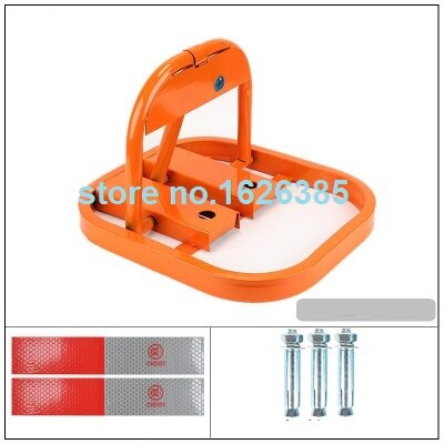 8KG O shaped type car auto lock parking place stop ground lock car steering wheel lock