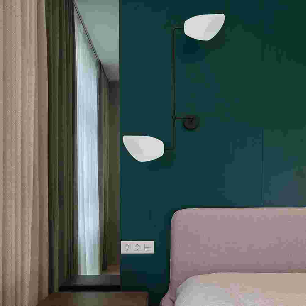 6pcs Household Plastic Lampshade Light Cover Ceiling Light Lamp Cover White