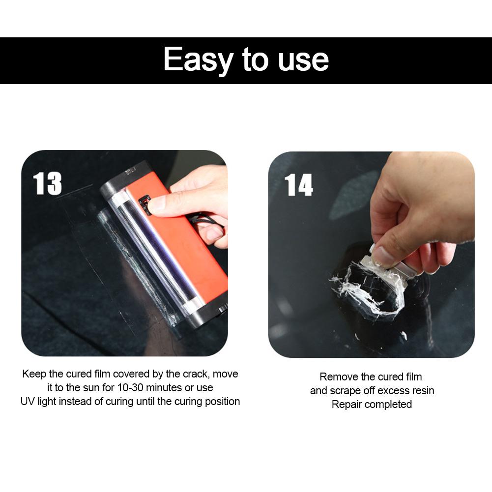 Autoglas reparatieset autoglas reparatievloeistof voorruit barst reparatieset